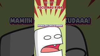 Ketika bocil tiba-tiba pengen kuda