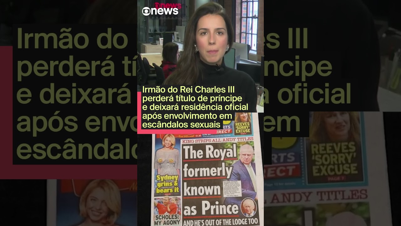 Envolvido em escândalos sexuais irmão do Rei Charles vai perder título e deixar residência oficial  TV Online Envolvido em escândalos sexuais irmão do Rei Charles vai perder título e deixar residência oficial