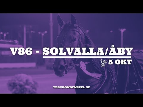 V86 tips Solvalla/Åby | Tre S - Jackpottspiken är inte ens favorit