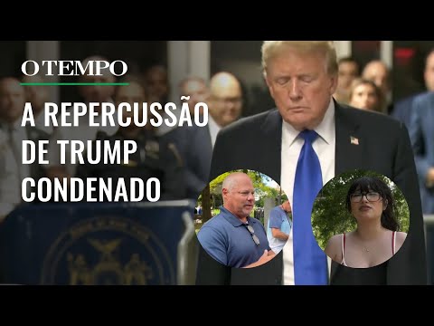 Condenação de Trump divide opiniões nos Estados Unidos