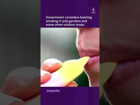 Smoking ban considered in pub gardens