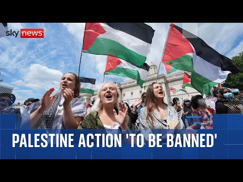 Palestine Action 'to be banned' as terror group, home secretary says