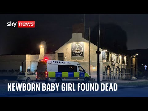 Newborn baby girl found dead in pub toilets
