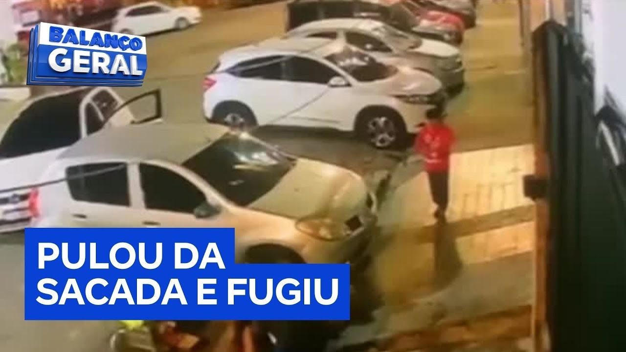 Mulher pula da sacada para fugir de ex companheiro armado em Guarulhos SP