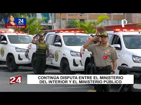 Continúa disputa entre Ministerio del Interior y Ministerio Público