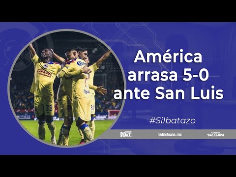 Silbatazo – América golea al San Luis y está cerca de la final de la Liga MX