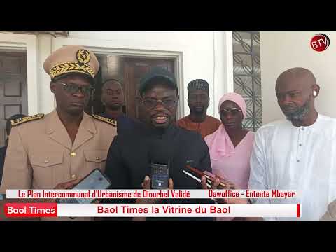 Validation du Plan intercommunal d’urbanisme de Diourbel