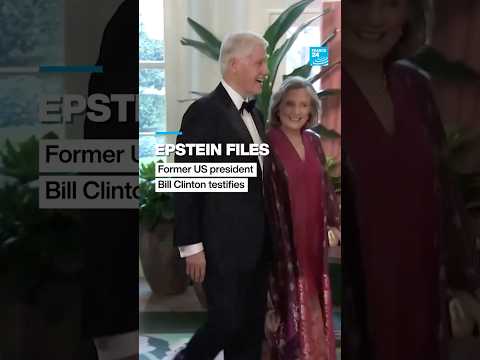 Former US president Bill Clinton testifies on Epstein • FRANCE 24 English