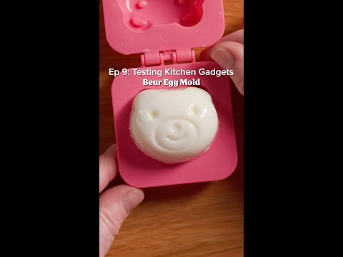 Testing Kitchen Gadgets Ep 9: Bear Egg Mold