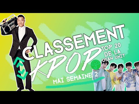 Vidéo TOP 20 CLASSEMENT KPOP  MAI 2022 Semaine 2