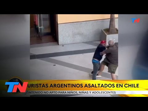 CHILE I Brutal asalto piraña a turistas argentinos a la salidad de un shopping