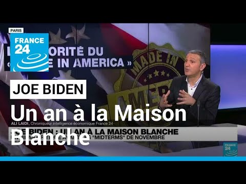 Notre travail n'est pas terminé, dit Biden après un an de présidence • FRANCE 24