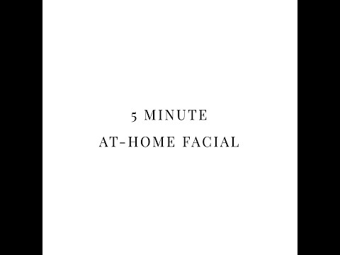 AT-HOME FACIAL