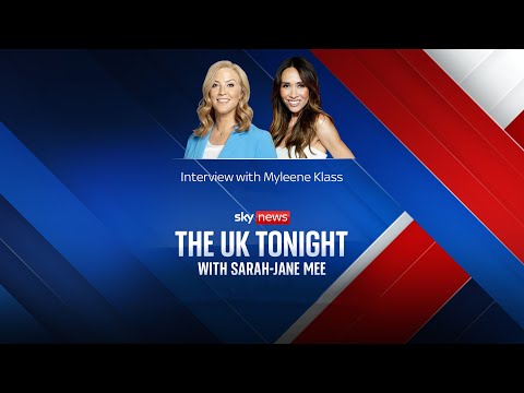 The UK Tonight with Sarah-Jane Mee | Interview with Myleene Klass MBE