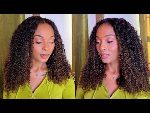 Wore This Wig for 14 Days—Ombre Chestnut Brown Color Works on Every Skin Tones! | Klaiyi Hair