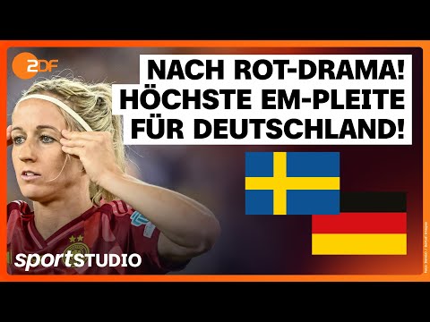 Schweden – Deutschland Highlights | UEFA Frauen-EM 2025 | sportstudio