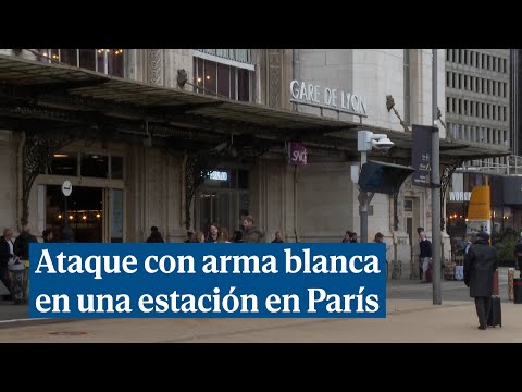 Tres heridos en un ataque con arma blanca en París