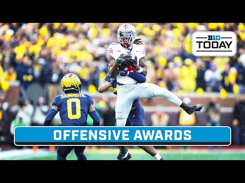 Big Ten Football End of the Year Offensive Awards | B1G Today