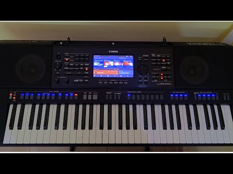 PowerRock Style demo on YAMAHA PSR SX920.