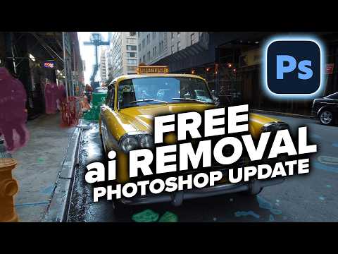 Free AI Removes Anything in Photoshop (No Credits!)