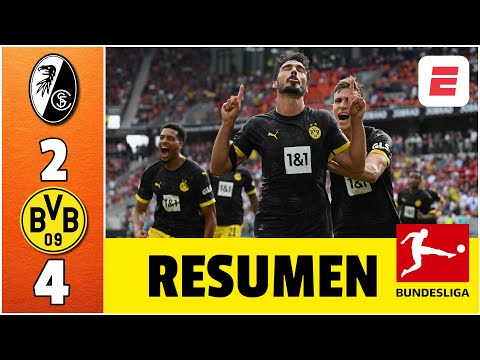 Borussia Dortmund ganó 4-2 a Friburgo en gran remontada. Goles de Hummels, Malen y Reus | Bundesliga