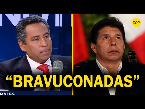 Presidente del Tribunal Constitucional sobre Pedro Castillo: No podemos aceptar más bravuconadas