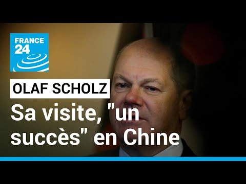 Le chancelier allemand Olaf Scholz arrive en Chine pour une visite controversée • FRANCE 24