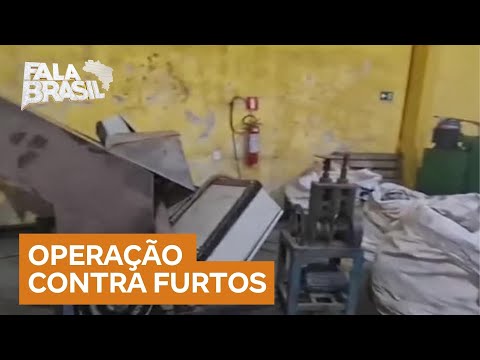 Polícia realiza operação contra quadrilha de furto de cabos subterrâneos no Rio e em São Paulo