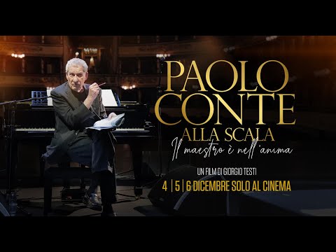 Paolo Conte Alla Scala | Trailer HD | il 4-5-6 dicembre al cinema