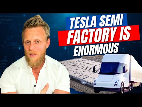 Tesla unveils factory that will build 50,000 Semi's every year in America