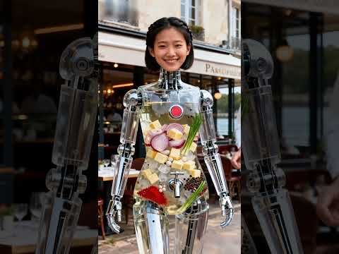 Beurre Blanc Sauce Dispenser Robot, in Service #futuristic #robot #technology #humanoid #AI