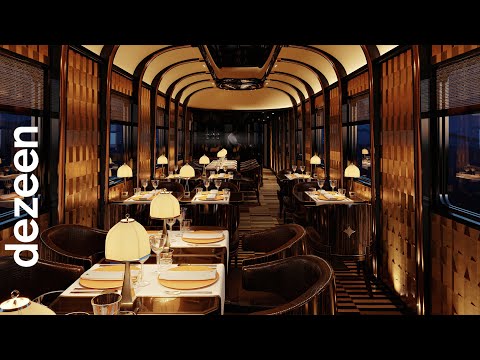 Maxime d'Angeac gives the Orient Express train its first redesign in almost 100 years