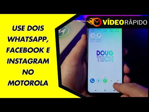 USE DOIS WHATSAPP, FACEBOOK E INSTAGRAM NO MOTOROLA