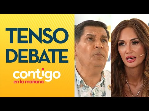 ¡PANCHO NO ESTABA NERVIOSO!: El tenso debate de Pamela Díaz y Miguel Ángel - Contigo en la Mañana