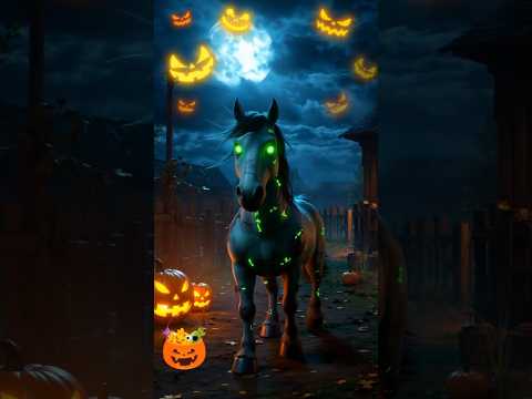 Halloween Farm Animal Sounds Song | Animals and Farm Song for Kids |   Horse, Cow, Rooster