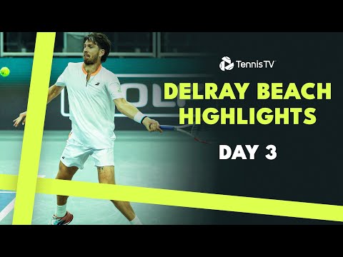 Norrie Takes On Rinderknech; Michelsen & Giron Also Play | Delray 2025 Day 3 Highlights