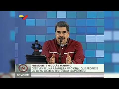 Maduro: «Estoy dispuesto a ponerme a la orden de la nueva Asamblea Nacional»
