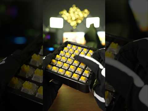 Keep it smooth and silent with the Razer Yellow Mechanical Switches on the Razer BlackWidow V4 75%