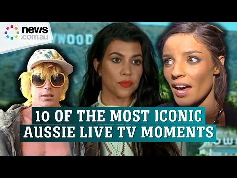 10 of the most iconic live TV moments in Australia