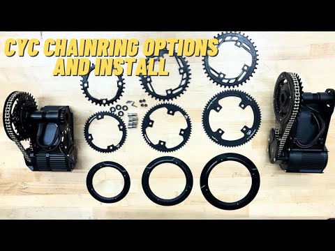 CYC X1 Pro and Stealth Chainring Options and Installation Guide
