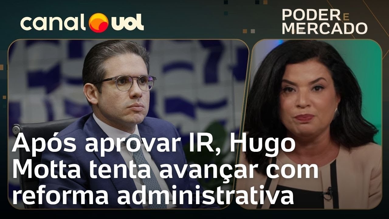 Hugo Motta tenta mudar agenda e avançar com reforma administrativa após aprovação do IR | Landim