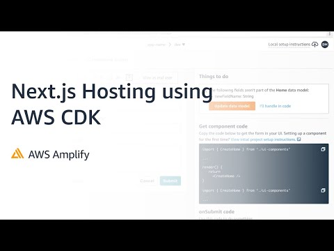 How To Deploy A Next.js App On AWS With CDK | Amazon Web Services