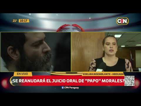 ¿Se reanudará el juicio oral de Papo Morales?