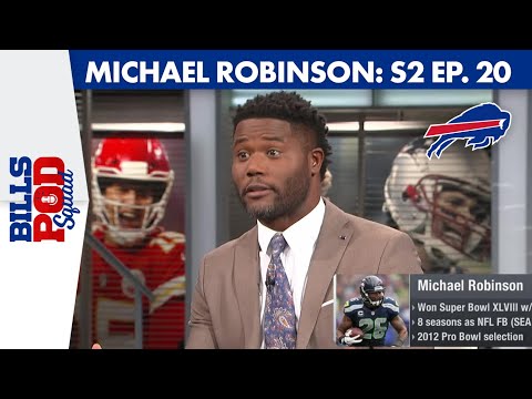 NFL Network Analyst Michael Robinson Breaks Down Bills' Season | Bills Pod Squad S2 Ep. 20 video clip