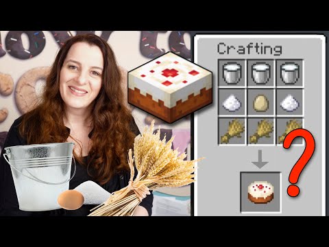 Does the MINECRAFT cake recipe work in real life? | How To Cook That Ann Reardon