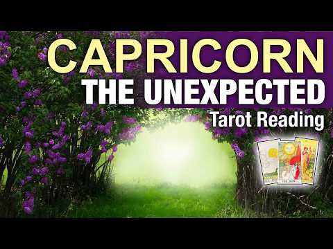 CAPRICORN THE UNEXPECTED "YOU DIDN'T EXPECT THIS PERSON TO DO THIS!" Last Half of July 2026 Tarot ✨