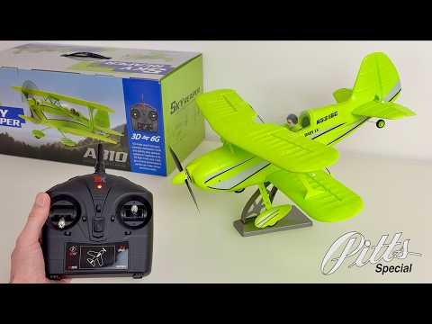 Micro Scale Pitts S1 Biplane | Unboxing, Assembly and Maiden Flight | XK A310 Sky Reaper