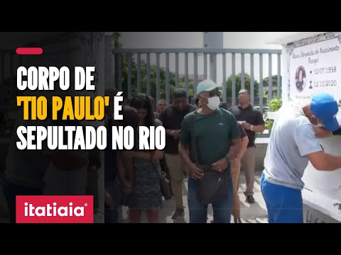 CORPO DE 'TIO PAULO', O IDOSO LEVADO JÁ FALECIDO AO BANCO É SEPULTADO NO RIO DE JANEIRO