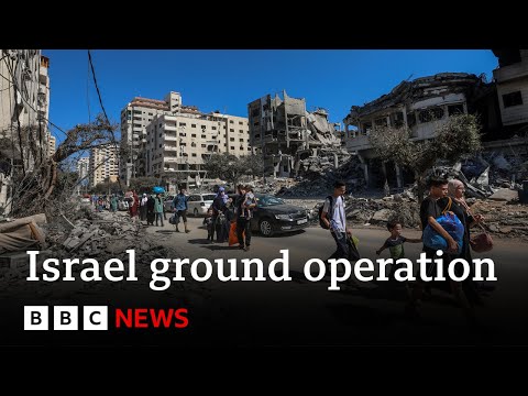 Israel prepares for ground assault on Hamas in Gaza - BBC News