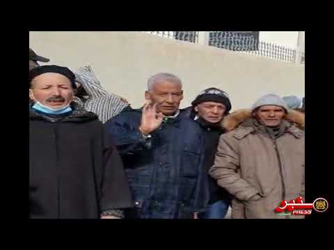 وقفة احتجاجية من تنظيم تنسيقية جهة الشرق لقدماء العسكريين و المحاربين